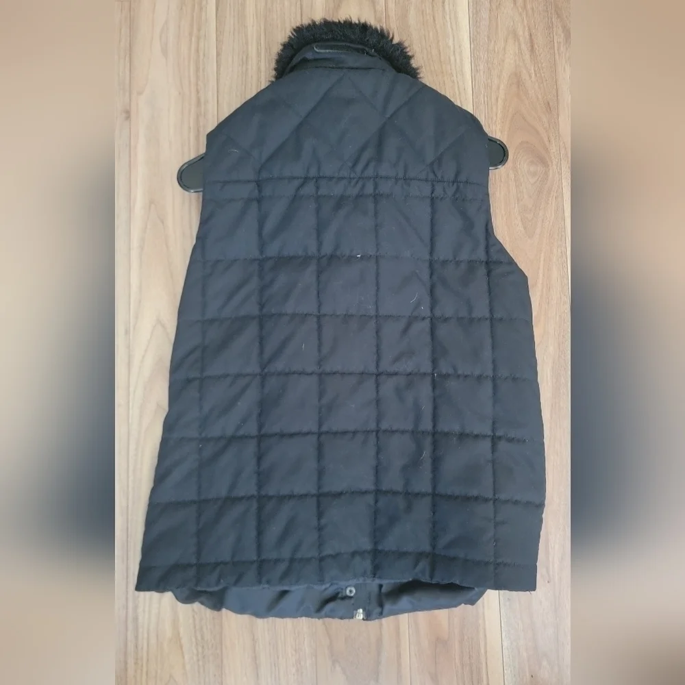 RL Ralph Laure traditional winter supplies black women's winter vest sz Medium